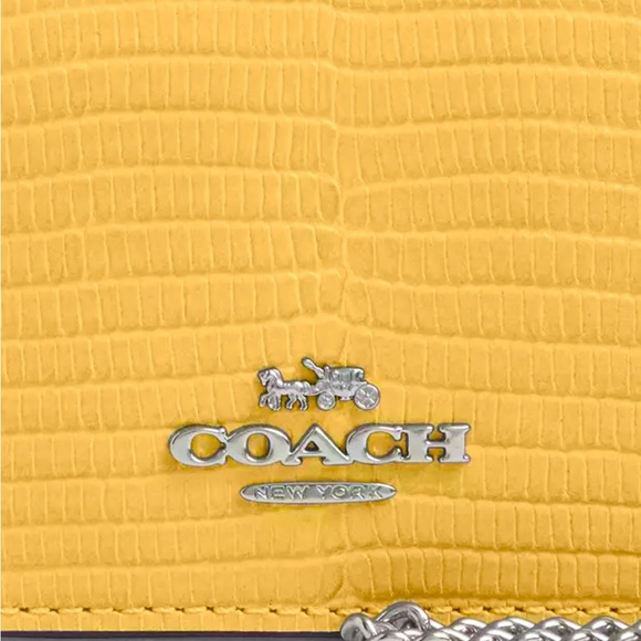 NWT Coach Mini Wallet On A Chain - Picture 3 of 8
